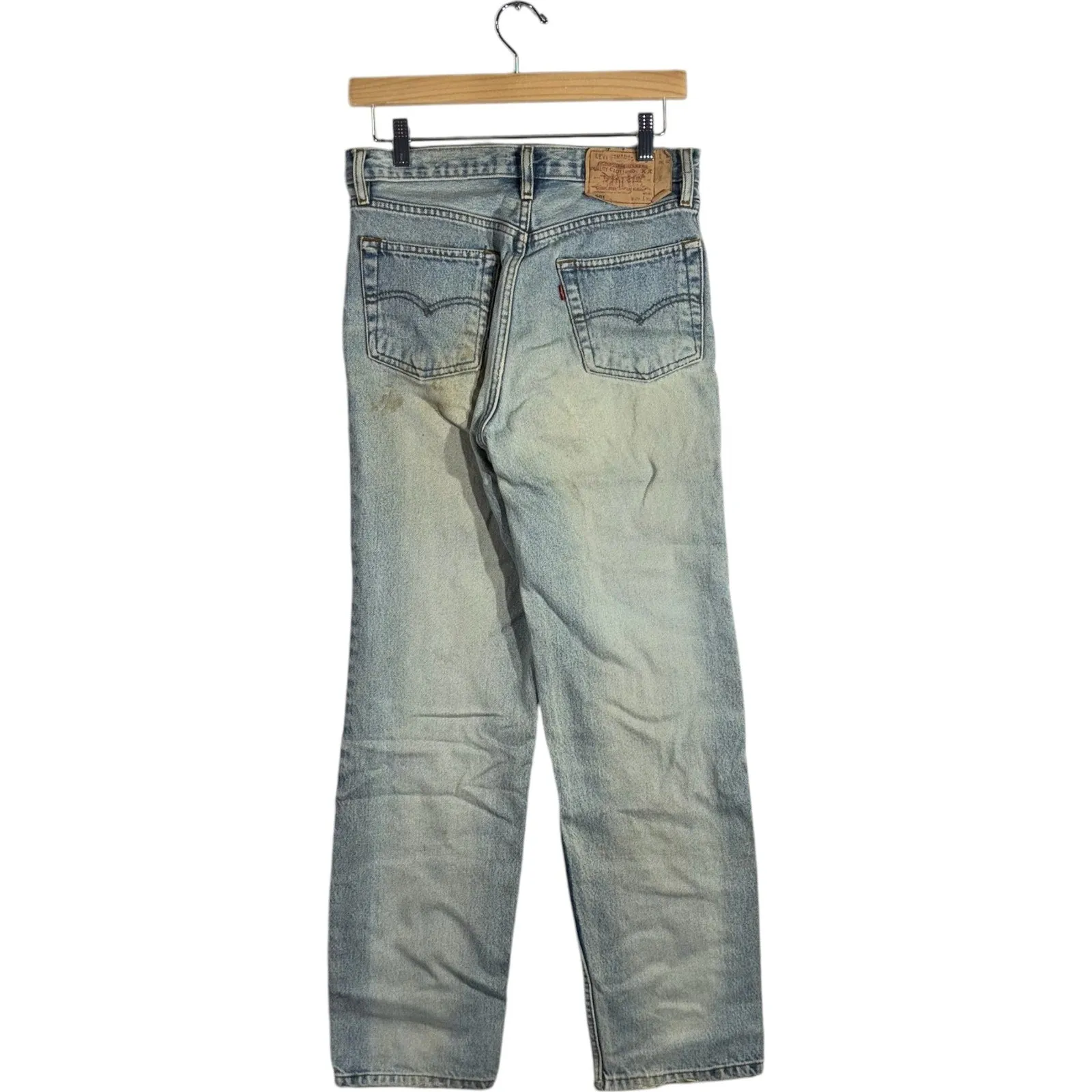 Vintage Levi's 501 Straight Leg Denim Jeans 29x30