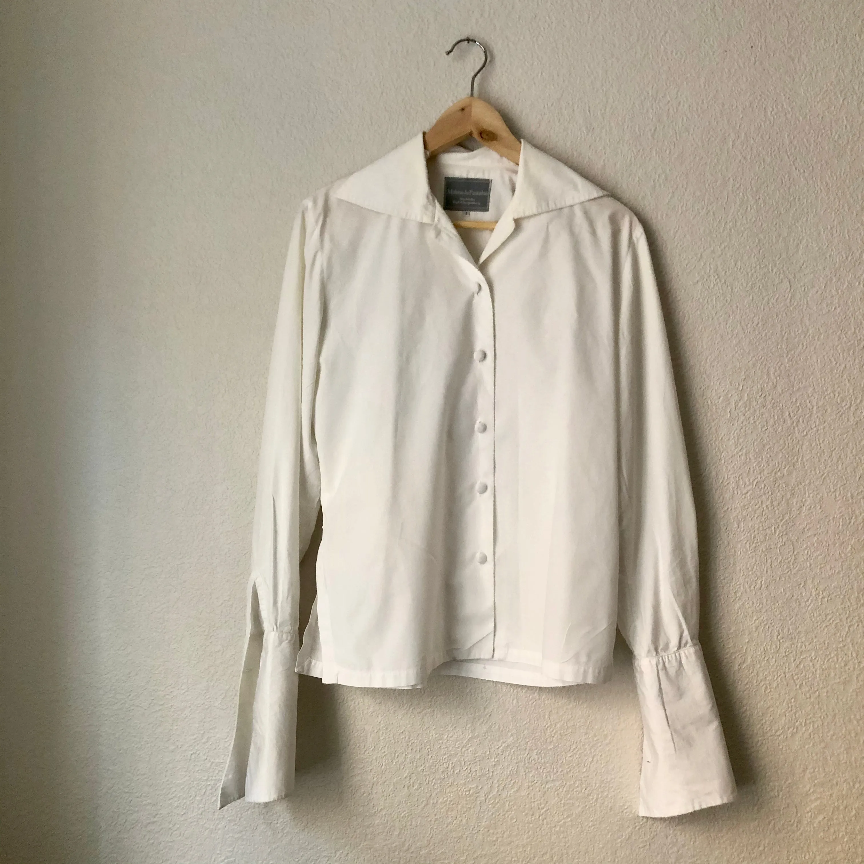 Vintage Maison du Pantalon White Cotton Shirt