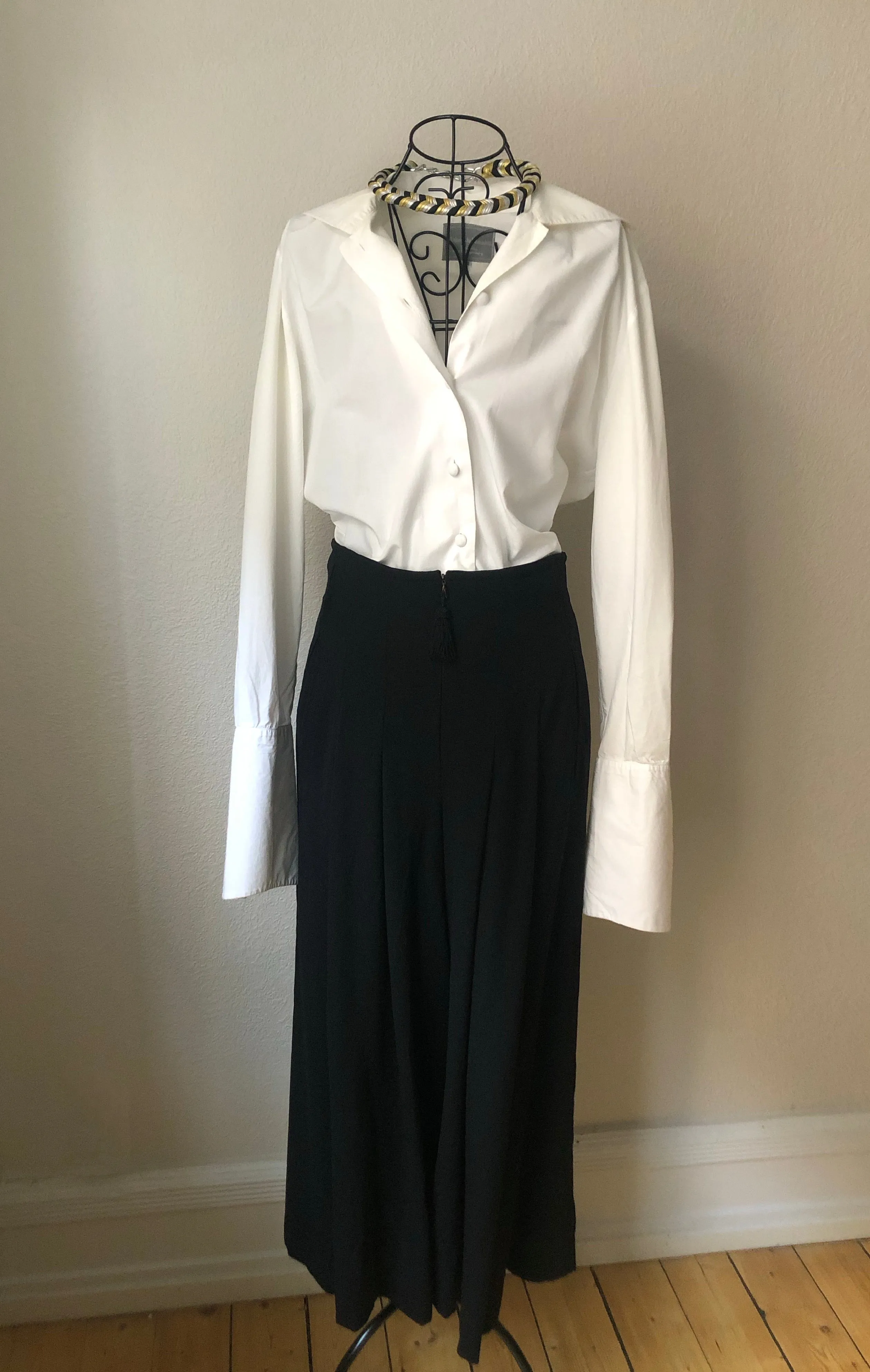 Vintage Maison du Pantalon White Cotton Shirt