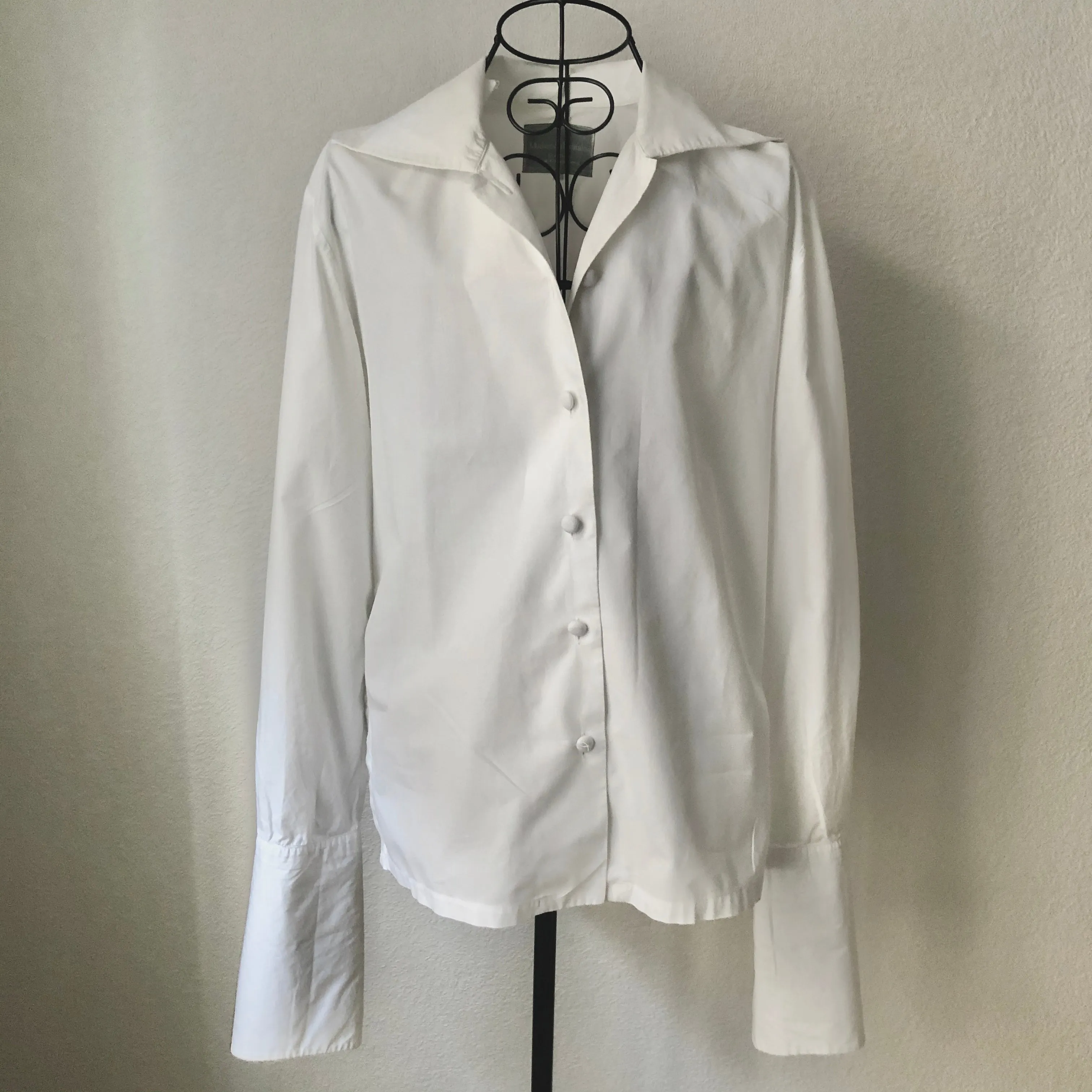 Vintage Maison du Pantalon White Cotton Shirt