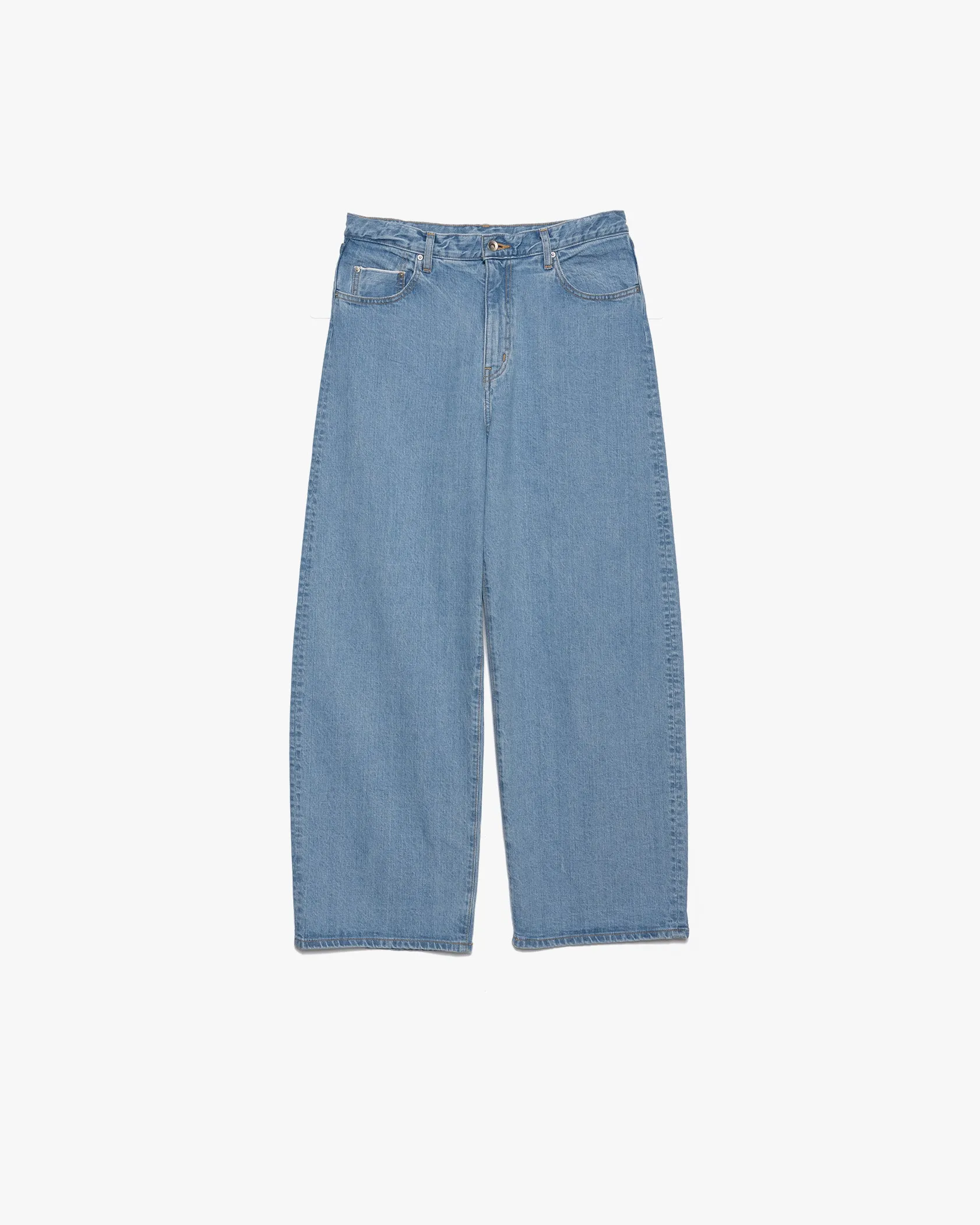 Wide straight jeans