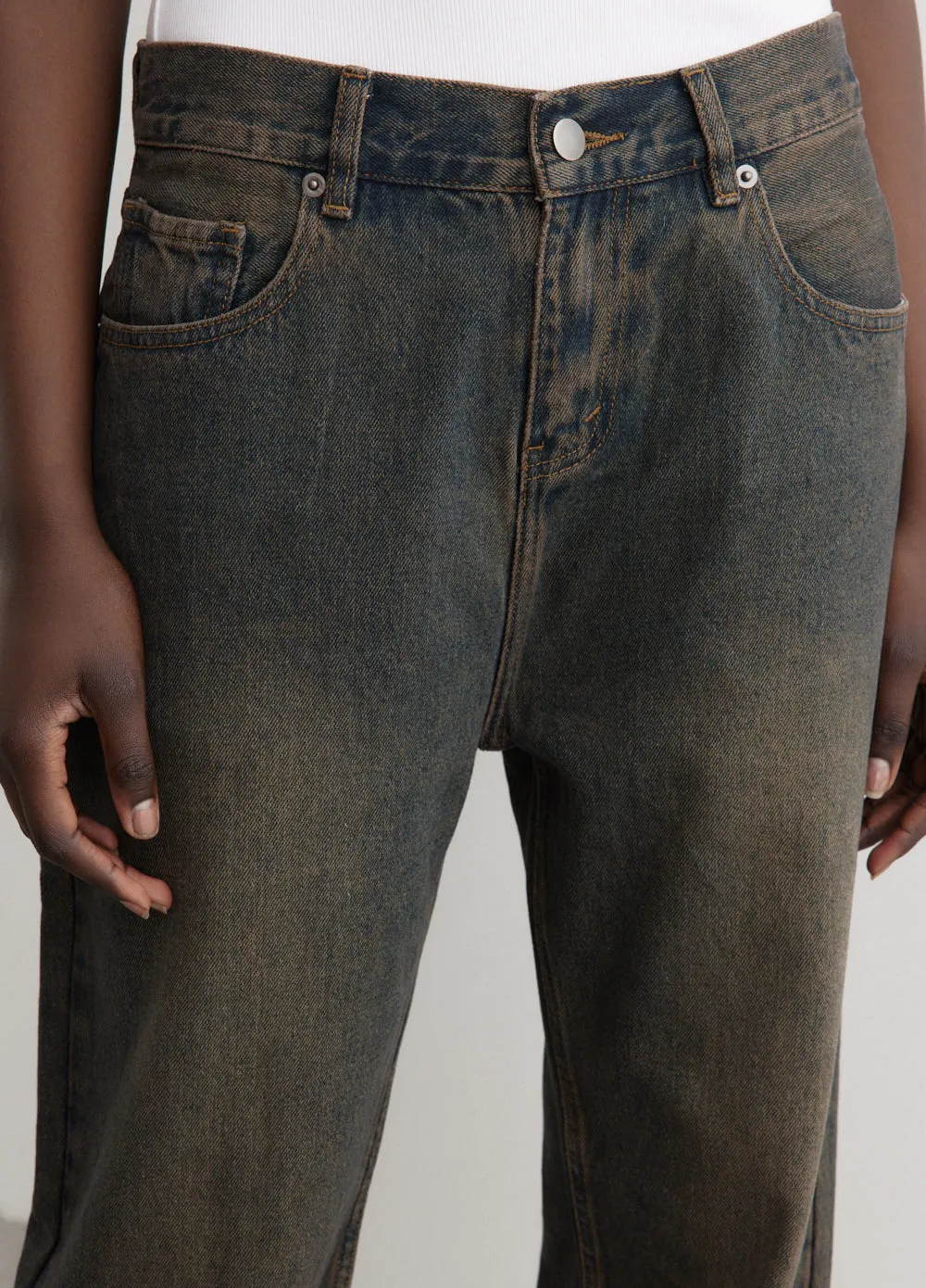 Womens Straight Jeans