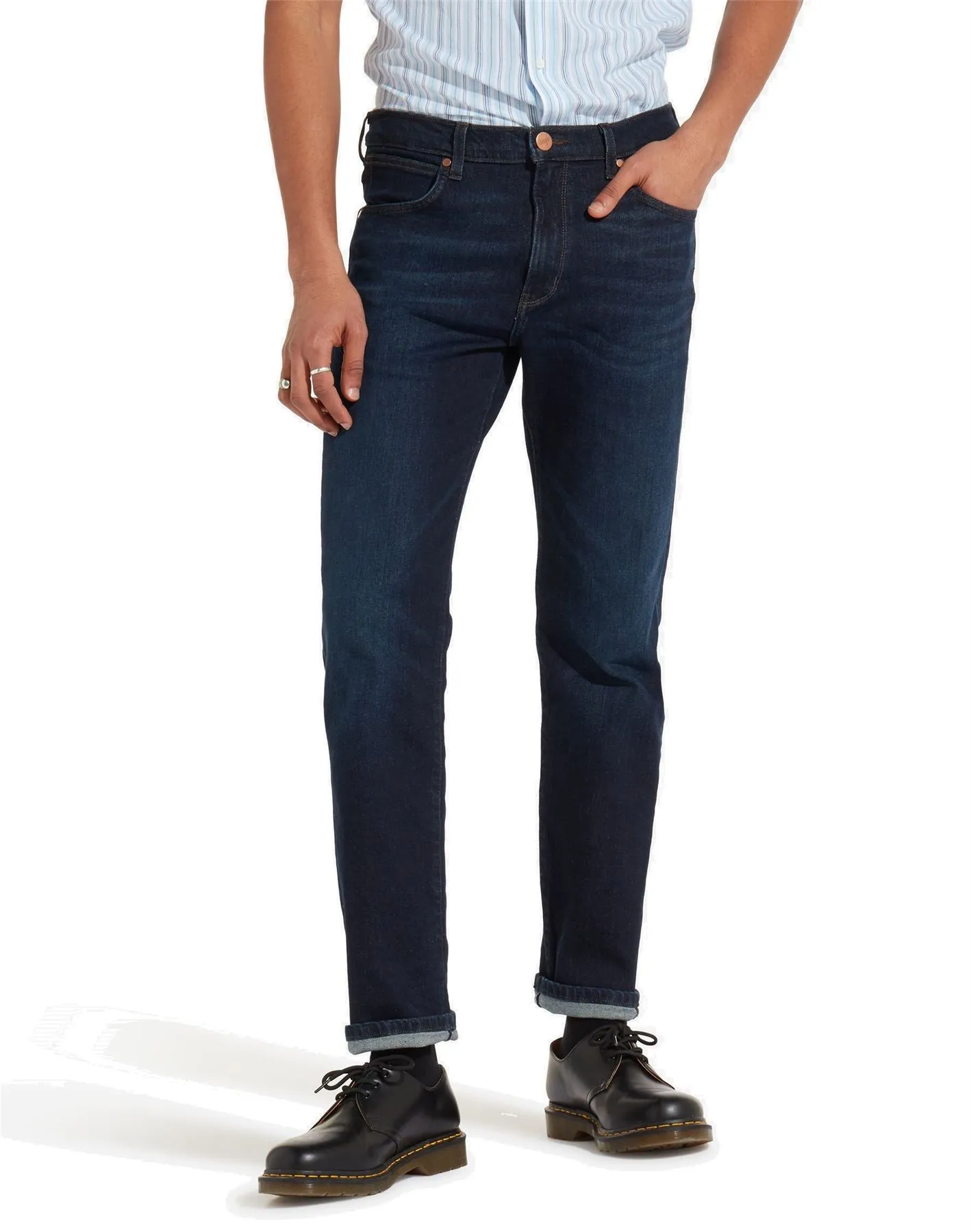 Wrangler Men's Arizona Stretch Straight Leg Trousers/Jeans Waist 34 - 48, Multiple Styles