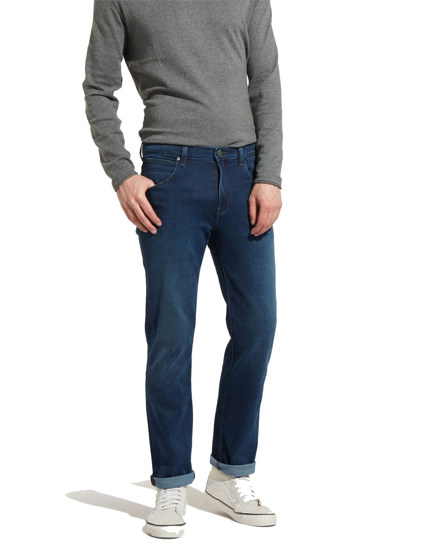 Wrangler Men's Arizona Stretch Straight Leg Trousers/Jeans Waist 34 - 48, Multiple Styles