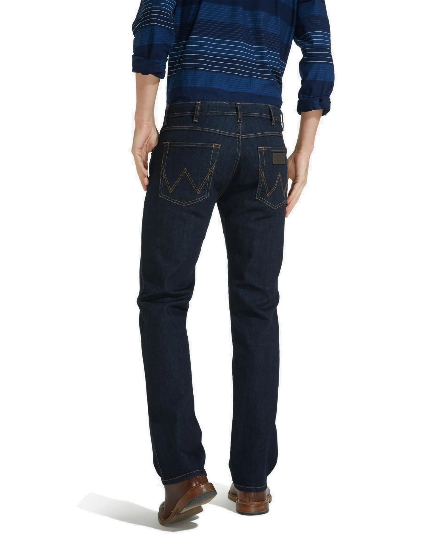 Wrangler Men's Arizona Stretch Straight Leg Trousers/Jeans Waist 34 - 48, Multiple Styles