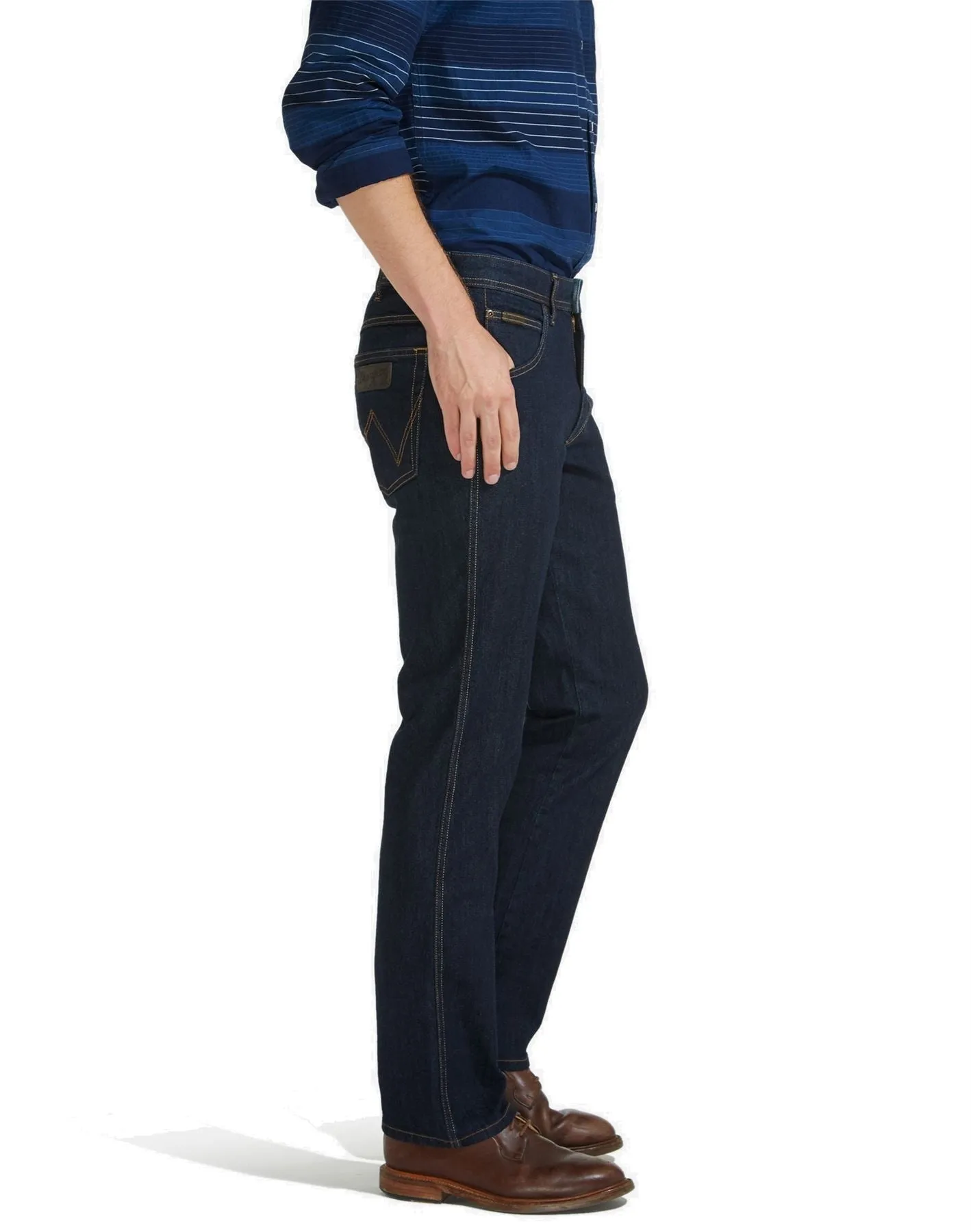 Wrangler Men's Arizona Stretch Straight Leg Trousers/Jeans Waist 34 - 48, Multiple Styles
