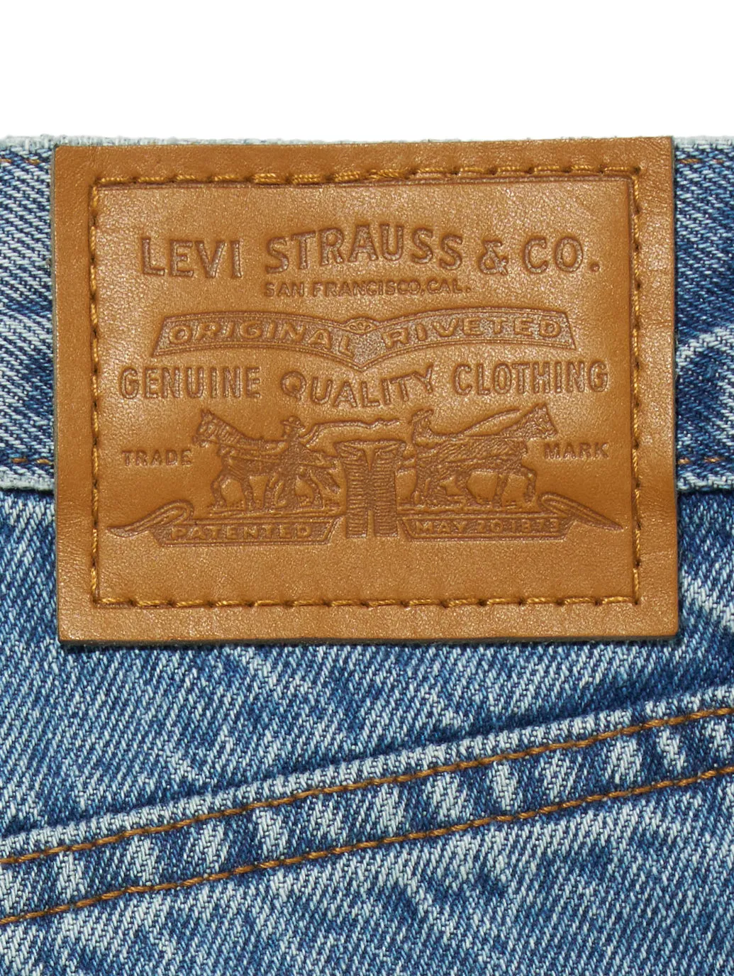 XL STRAIGHT ミディアムインディゴ
